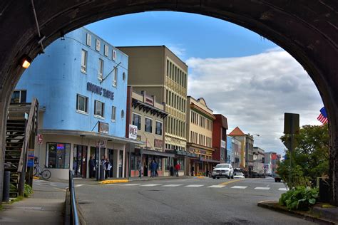 Tunnel into Downtown Ketchikan, Alaska - Encircle Photos