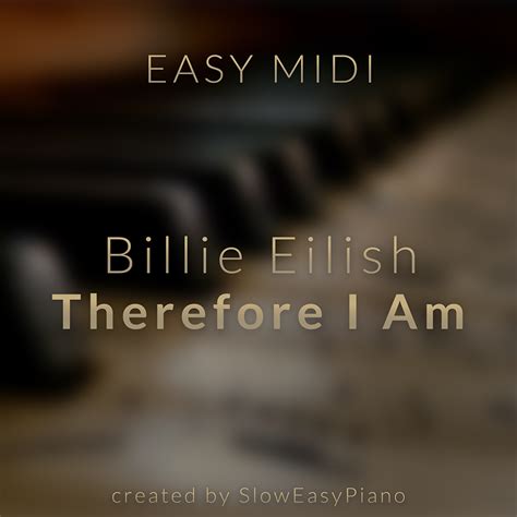 Billie Eilish - Therefore I Am (EASY) (MIDI) - Claivert's Piano x ...