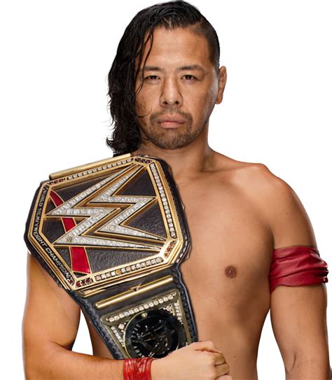 Shinsuke Nakamura WWE WHC Champion render by RenderMaker on DeviantArt