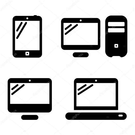 Computer icons Stock Vector by ©furtaev 11427534