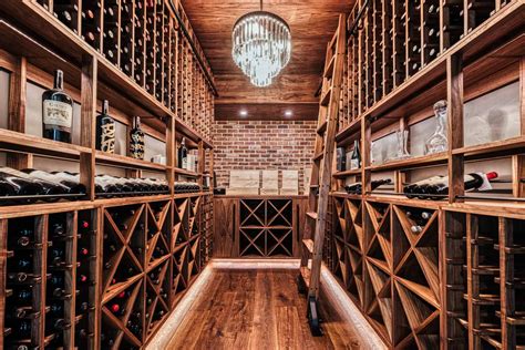 Brick Wall Wine Cellar — Sommi Wine Cellars | Cellar design, Home wine ...