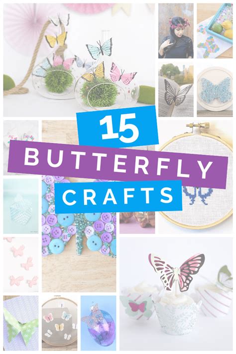 15 BUTTERFLY CRAFTS TO MAKE FOR SPRING Crafts Mad in Crafts