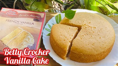 Betty Crocker Vanilla Cake Mix