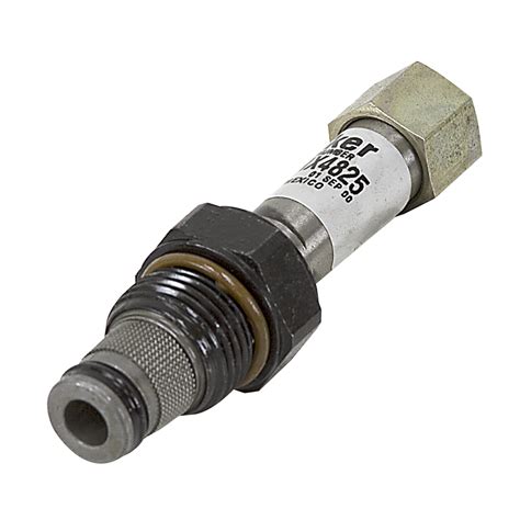 Parker Normally-Open Solenoid-Operated Cartridge Valve DS081NX4285 w/ Metered Reverse Flow, No ...