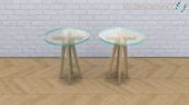Orbital High Dining Table Recolour at Modern Crafter CC - Lana CC Finds