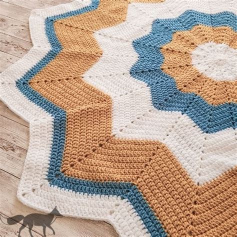 Crochet Star Baby Blanket Pattern | Rising Star Baby Blanket