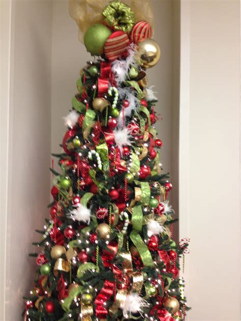 Whoville inspired Christmas tree! | Christmas, Christmas tree ...