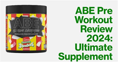 ABE Pre Workout Review: Elevate Your Fitness Journey