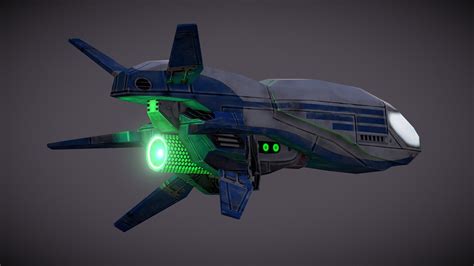 Low Poly Spaceship 1/10 - Download Free 3D model by Duane's Mind ...