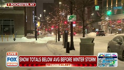 Rochester, New York Could Get 12 to 18 Inches Of Snow From Winter Storm - YouTube