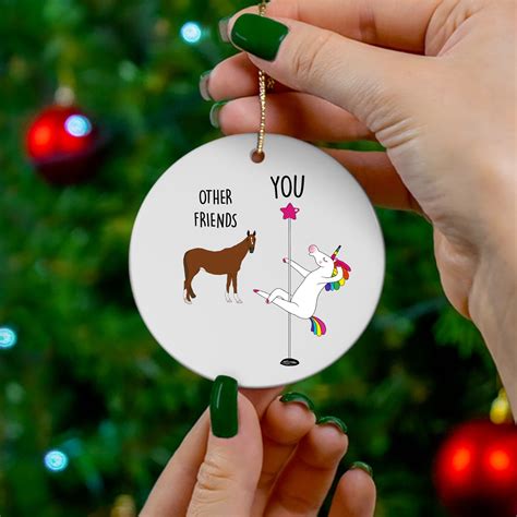 Friend Ornament Funny Christmas Ornament Best Friend Gift - Etsy