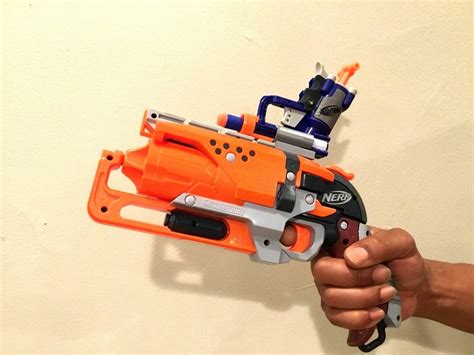 Nerf Jolt Blaster Mod Rail Connector to Tactical Rail – Attach Jolt to any Nerf – So Sick With It