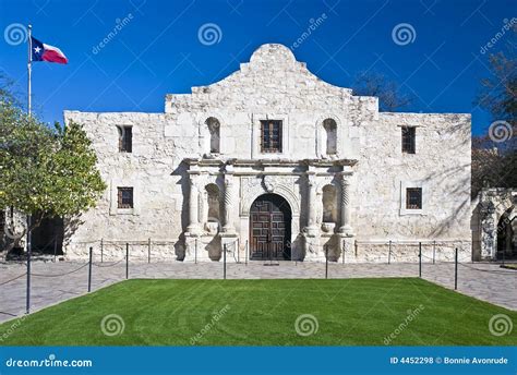 Historic Alamo San Antonio Texas Stock Photo - Image of entrance, front ...