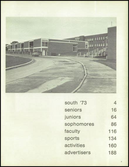 Explore 1973 Parkersburg South High School Yearbook, Parkersburg WV ...