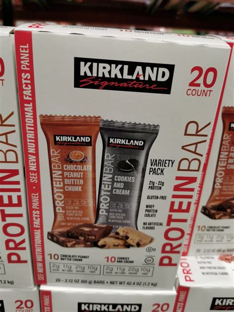 Kirkland Signature Protein Bars 20-count Box – CostcoChaser