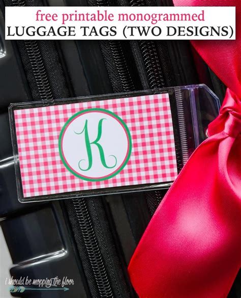 Monogrammed Luggage Tags | Monogrammed luggage tags, Monogram luggage, Luggage tags