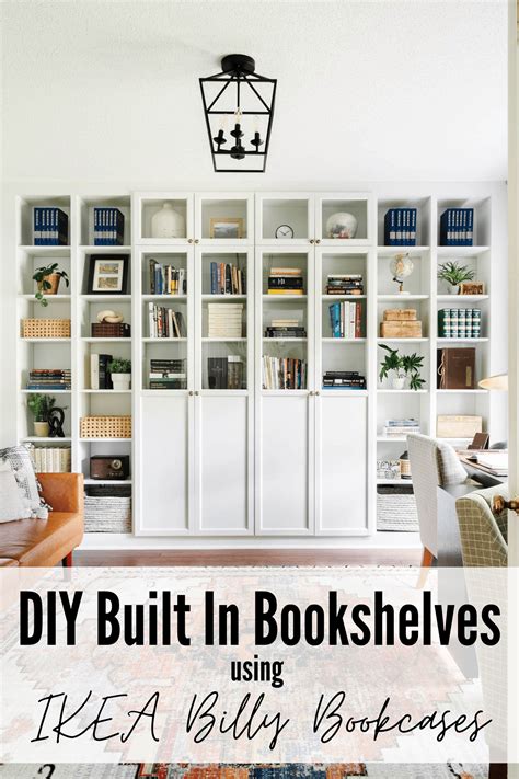 IKEA Billy Bookcase Hack Library At Home With Ashley, 50% OFF