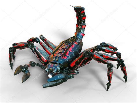 3D CG rendering of a scorpion robot — Stock Photo © TsuneoMP #164937524