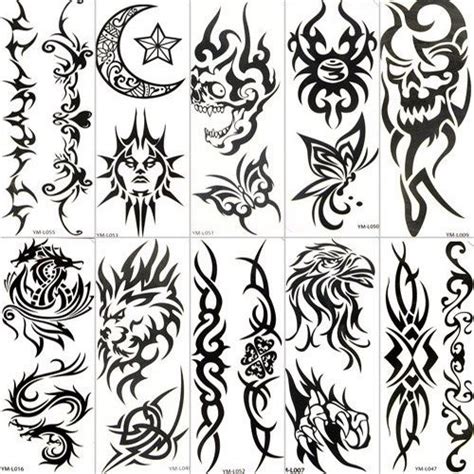 Temporary Tattoo Paper: Tribal Temporary Tattoo Stiker Paper ~ Cvcaz Tattoo Art Ideas ~ Tattoo ...