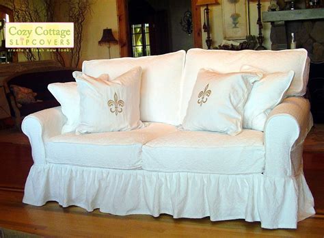 Lola Loves Ruffles | Slipcovers for chairs, Slipcovers, Cozy cottage