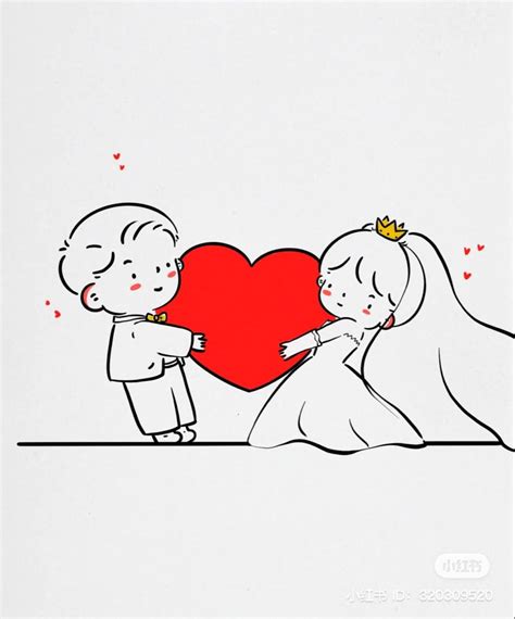 Easy Love Drawings, Cute Doodles Drawings, Cute Bear Drawings, Cute Couple Drawings, Cute Doodle ...