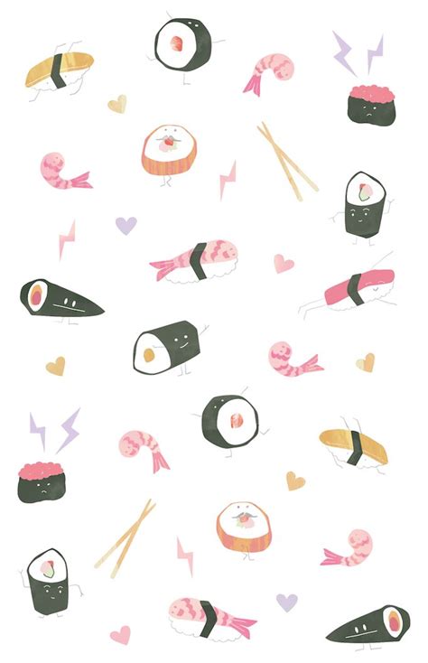 Idea 24+ Kawaii Sushi Wallpaper