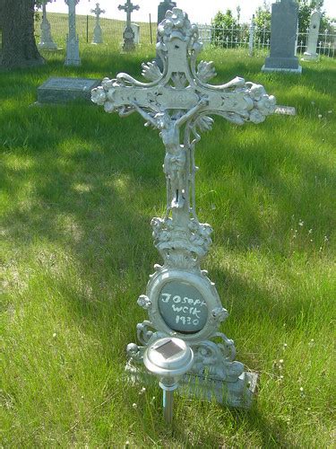 St Mary Cemetery Wrought Iron Grave Marker | Hague, North Da… | Flickr