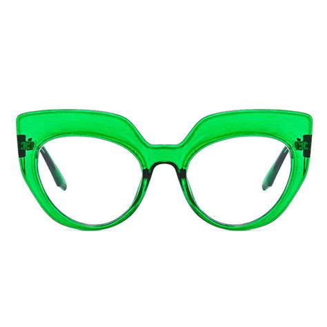 Migno Cat Eye Green Glasses - Aoolia.com