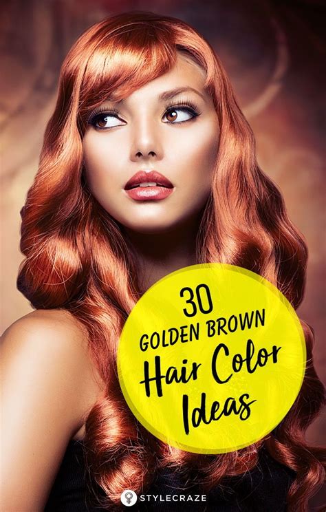 Top 30 Golden Brown Hair Color Ideas:Look at the 30 golden brown hair ...