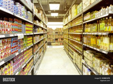 Empty Supermarket Image & Photo (Free Trial) | Bigstock