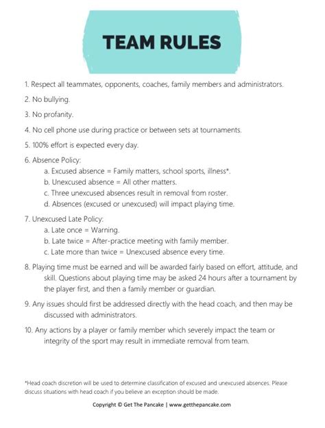 Youth Volleyball Rules Guidelines