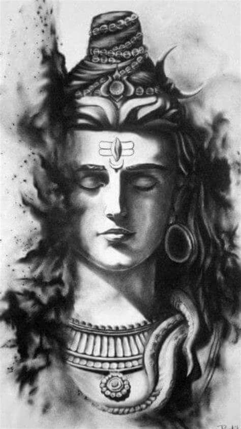 Pin by Dharini Ramachandra on 1 Shiv ji | Shiva tattoo, Lord shiva sketch, Lord shiva painting