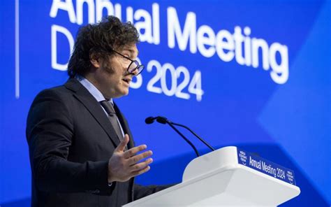 Javier Milei Speech at World Economic Forum's Annual Meeting in Davos ...