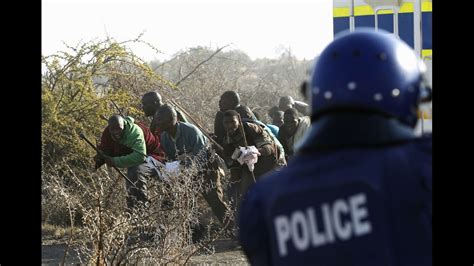 South Africa shocked by police shootings at mine | CNN