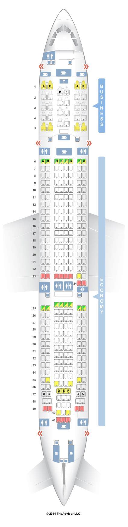 SeatGuru Seat Map Turkish Airlines Airbus A330-300 (333) | Eurotrip ...