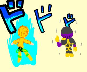 Dio VS Thanos - Drawception