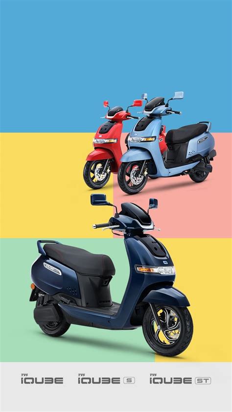 TVS iQube Smart Electric Scooter: Price, Reviews, Features & Range ...