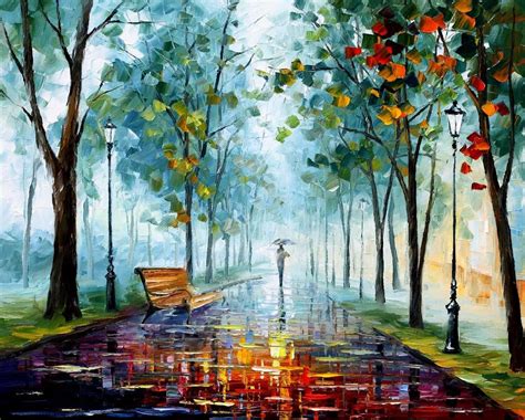 Leonid Afremov, oil on canvas, palette knife, buy original paintings, art, famous artist ...