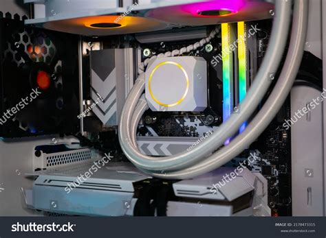 Computer Water Cooling System Fan Rgb Stock Photo 2178473315 | Shutterstock