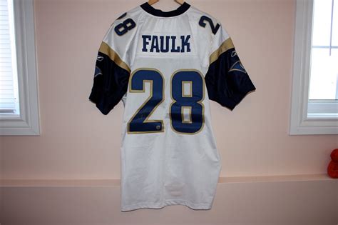 SPORTS JERSEY UNIVERSE: MARSHALL FAULK ST. LOUIS RAMS