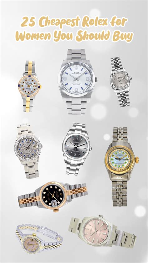 25 Affordable Rolex Watches for Women