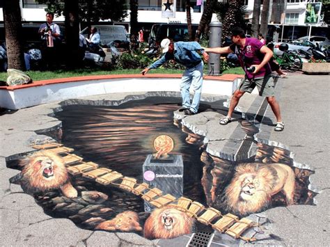 15 Stunning Examples of 3D Street Art