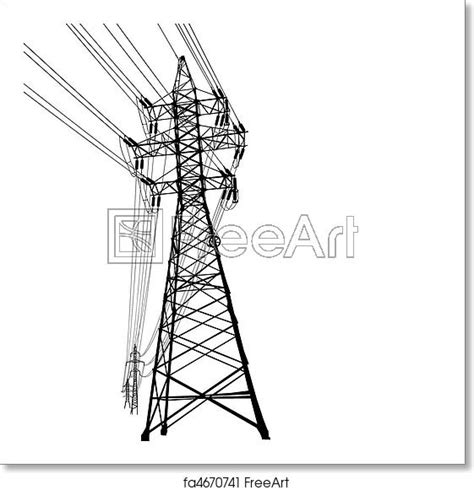 Power Line Vector at Vectorified.com | Collection of Power Line Vector ...