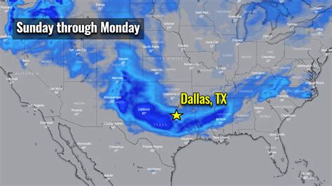 Winter storm watch for Texas as snow is forecast to spread towards the ...