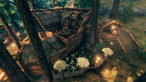 Quirky Log Cabin Valheim Build