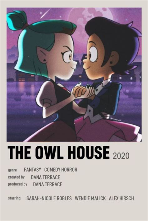 The Owl House (lumity) Polaroid Movie Poster | Movie poster wall, Owl ...