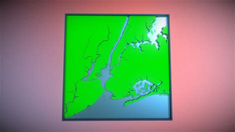 Map of New York City - Download Free 3D model by Yanez Designs (@Yanez-Designs) [948857b ...