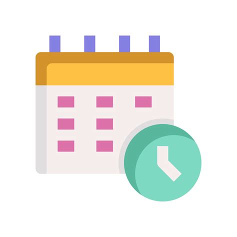 schedule icon for your website, mobile, presentation, and logo design ...