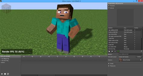 Element Animation Steve and Villager Rig / Version 1 (Universal Rig ...