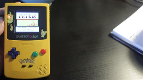 Modded my game boy color with a backlight. More info in the comments ...